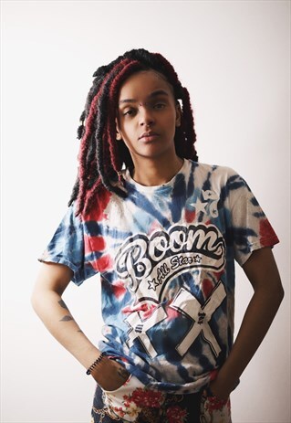 VINTAGE FESTIVAL TIE DYE T-SHIRT