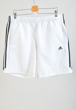 Vintage 00s Adidas shorts in white