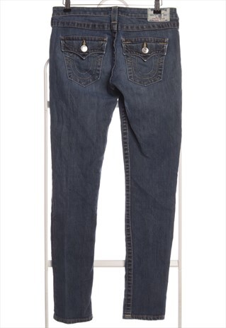 True Religion 90's Rainbow Joey Denim Skinny Fit Jeans 32 X 