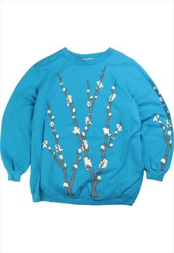 Vintage 90's Motherhood Sweatshirt Cotton Flower Crewneck