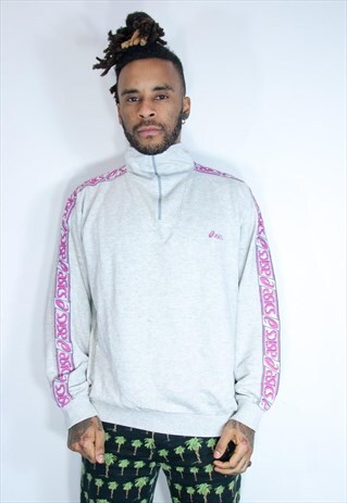 ASICS 1/4 ZIP VINTAGE SWEATSHIRT