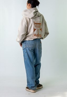 Blue Denim 90s Carhartt  Cargo Skater Trousers Pants Jeans