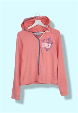 Vintage Nike Sweatshirt Hoodie  in Pink L