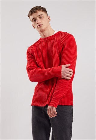 VINTAGE TOMMY HILFIGER KNITTED JUMPER