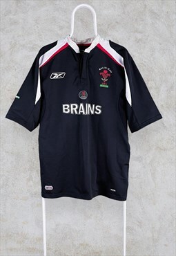 Wales Rugby Shirt 2006 Black Reebok Player Issue Medium
