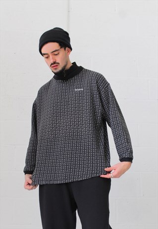 VINTAGE 90S PRINT REEBOK SWEATSHIRT