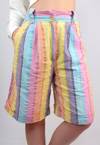 GUNILLA PONTENT VINTAGE 80'S HIGH WAIST CULOTTES / SHORTS