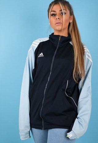 VINTAGE ADIDAS TRACK JACKET IN MULTI NJ692