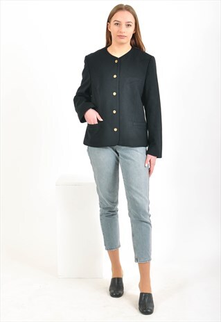 VINTAGE ELEGANT JACKET IN BLACK