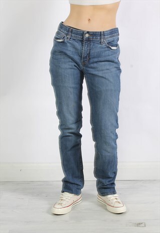 VINTAGE LEVIS 525 STRAIGHT FIT JEANS BLUE W32