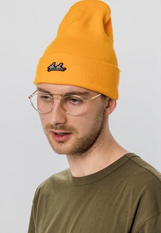 BEANIE LONG YELLOW