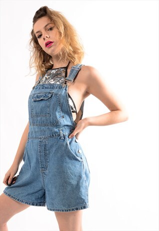 VINTAGE DUNGAREE SHORTS