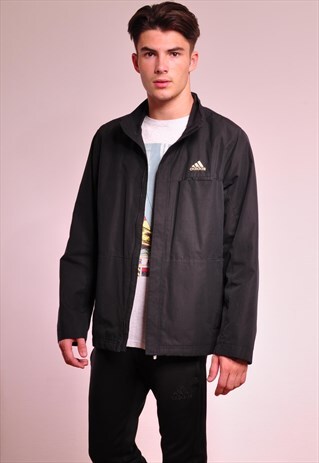 VINTAGE ADIDAS ZIP UP WINDBREAKER JACKET