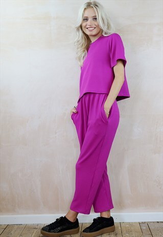 VIOLET PINK CO-ORDINATES