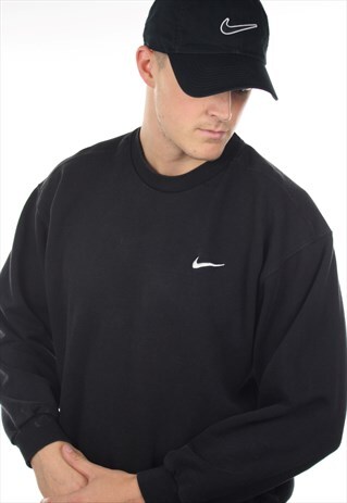 VINTAGE NIKE SMALL LOGO SWEATSHIRT JUMPER