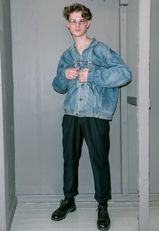 VINTAGE OVERIZED DENIM JACKET