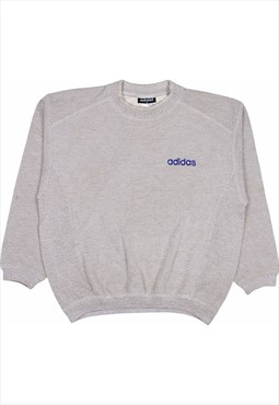 Vintage 90's Adidas Sweatshirt Spellout Heavyweight