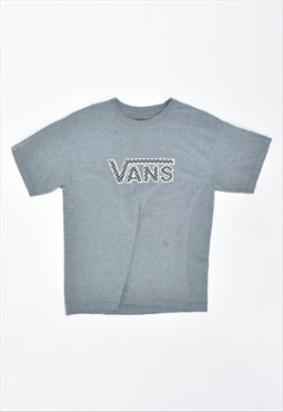 Vintage Vans T-Shirt Top Grey
