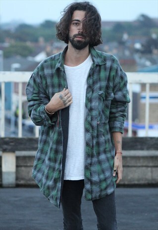 VINTAGE // 90'S // PADDED SHIRT