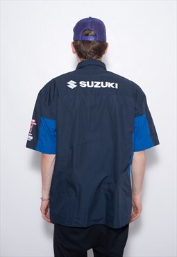 Vintage Suzuki Spellout Racing Shirt