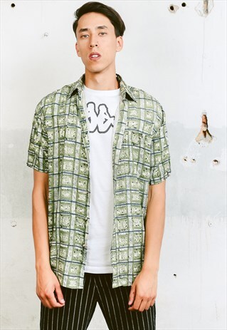 VINTAGE 90S ABSTRACT SHIRT