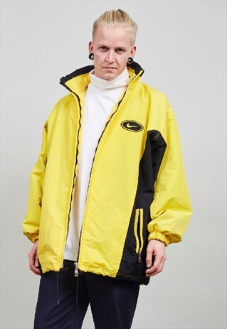 VINTAGE YELLOW SUPER OVERSIZED 90'S NIKE SPORTS JACKET