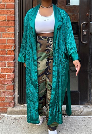 VINTAGE 90S VICTORIA'S SECRET PAISLEY KIMONO (ONE SIZE)