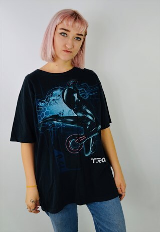 VINTAGE DISNEY TRON GRAPHIC T-SHIRT