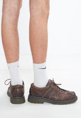 VINTAGE BROWN DR. MARTENS LEATHER SHOES