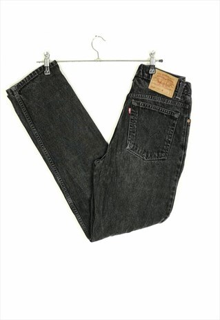 LEVI'S 512'S GREY DENIM JEANS SIZE W30 L32 (SLIM FIT)