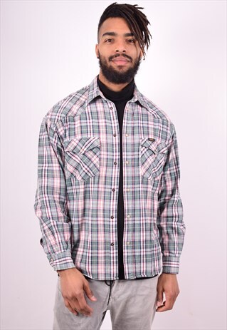 LEE MENS VINTAGE SHIRT LARGE MULTI 90'S