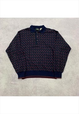 Vintage Knitted Jumper Men's L