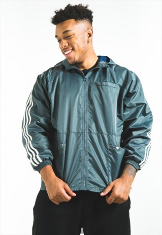 VINTAGE 80S ADIDAS WINDBREAKER JACKET / S1736