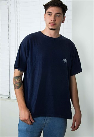 VINTAGE NAUTICA T-SHIRT LOGO 90S L 8.1