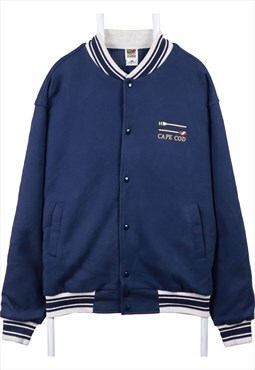 Vintage 90's Fruit of the Loom Varsity Jacket Cape Cod