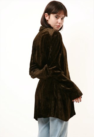 80S VINTAGE LONG MAXI LENGTH OVERSIZED ARMANI BLAZER 1006