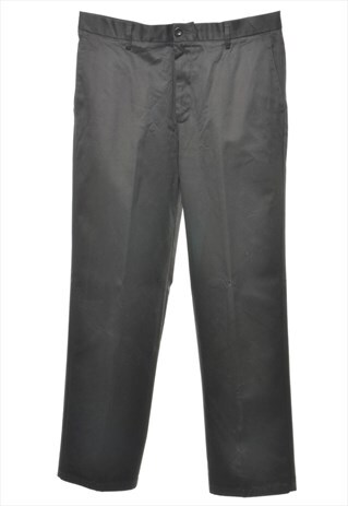 VINTAGE DOCKERS BLACK CHINOS - W34