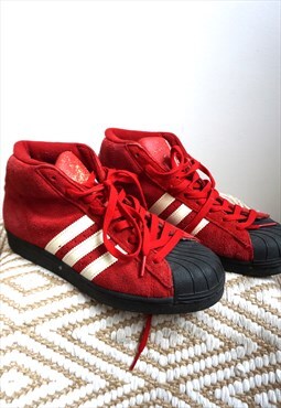 Vintage Adidas Leather Boots Shoes Sneakers Trainers Joggers