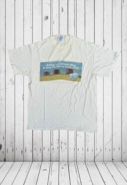 VINTAGE 90s keep kansas state clean tshirt