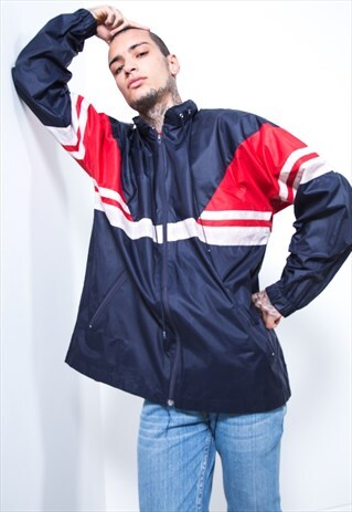 VINTAGE 90S ADIDAS RAINCOAT JACKET / S2826