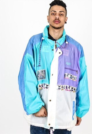 VINTAGE WINDBREAKER JACKET J137
