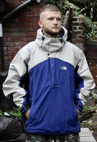 VINTAGE NORTH FACE GORETEX PULLOVER JACKET XL