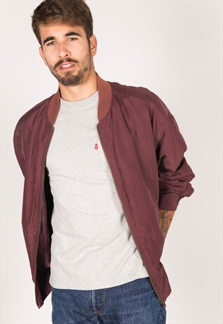 VINTAGE 80S BOMBER JACKET / R037