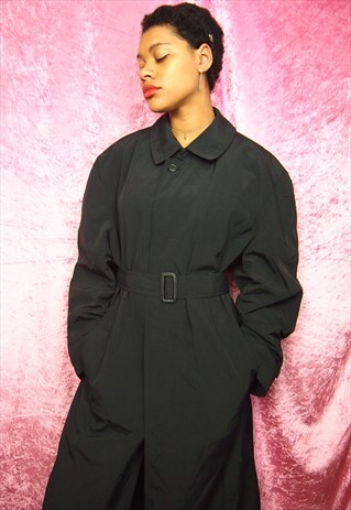 BLACK OVERSIZE COAT