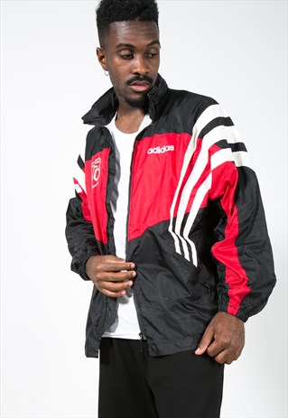 VINTAGE 80S ADIDAS RAINCOAT/ S1173