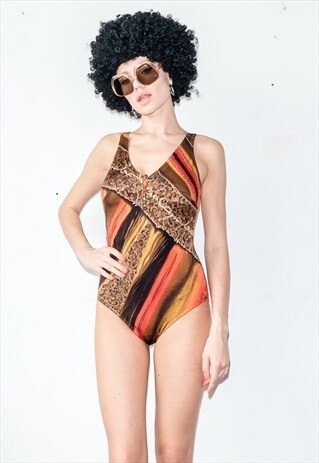 VINTAGE AFRIKA SWIMSUIT