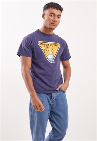 VINTAGE HOMER SIMPSON GRAPHIC T-SHIRT