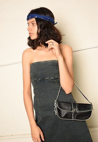 Y2K MANGO LEATHER MINI SHOULDER BAG PURSE