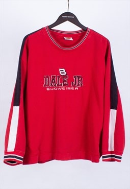 Vintage Nascar Dale Earnhardt Jr. Budweiser Sweatshirt