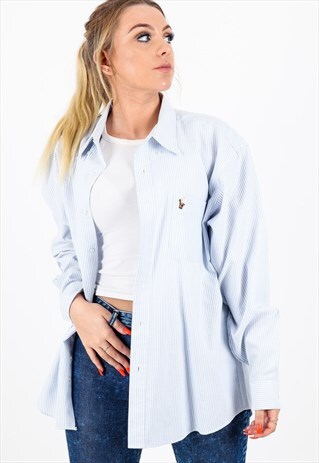 VINTAGE RALPH LAUREN STRIPED SHIRT S495